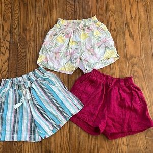 Lightweight cotton shorts